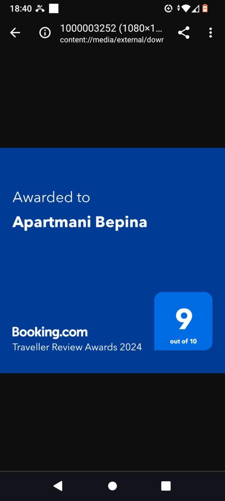 Apartmani Marija 말린스카 외부 사진